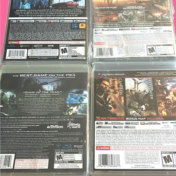 PS3 Game Bundle: Grand Theft Auto & Call of Duty’s - Picture 6 of 6